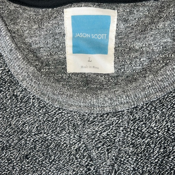 WORN ONCE- Everyday light grey sweater- a staple peice for any closet! - Picture 2 of 4